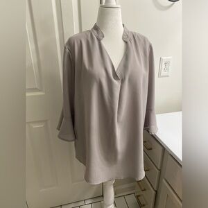 Spadehill gray blouse. Size Lg.